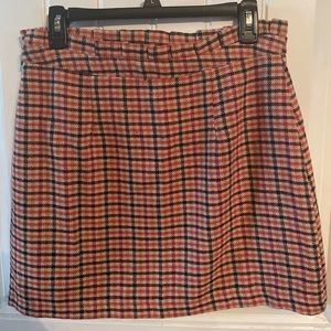 Plaid skirt